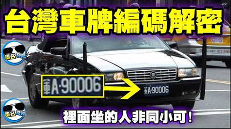 車牌c開頭|解密車牌英文字，車牌有R、E、W代表？